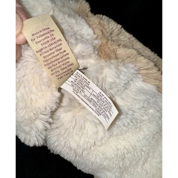 Folkmanis Floppy Bunny Rabbit #2838 Hand Puppet Lop Eared Beige 18" - Picture 9 of 10